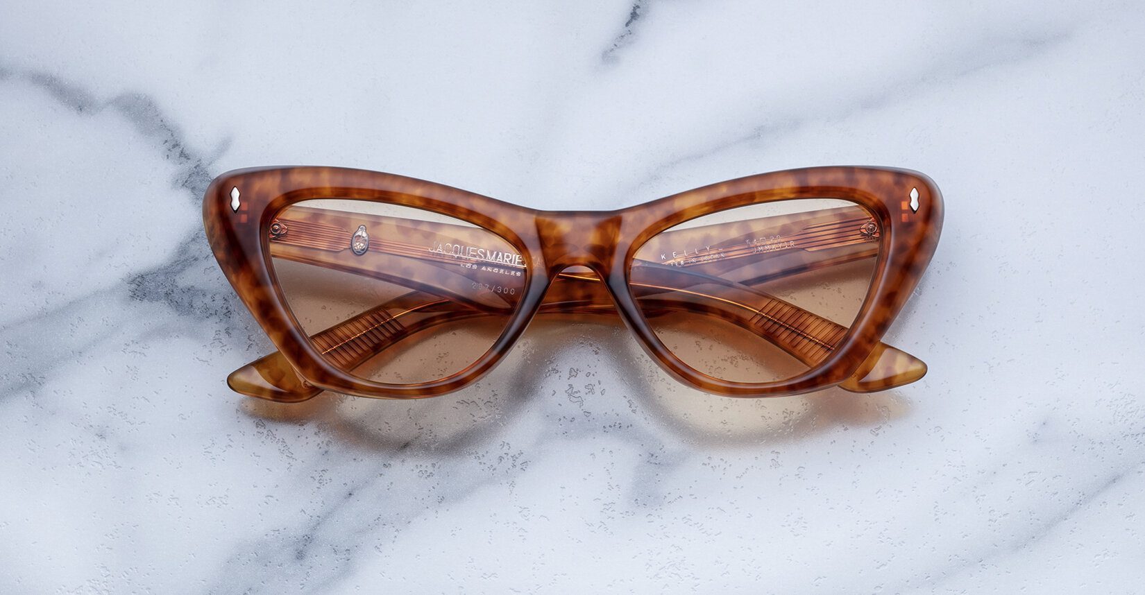 JACQUES MARIE MAGE KELLY 1R CAMEL YELLOW - Visionary Optics | New York ...