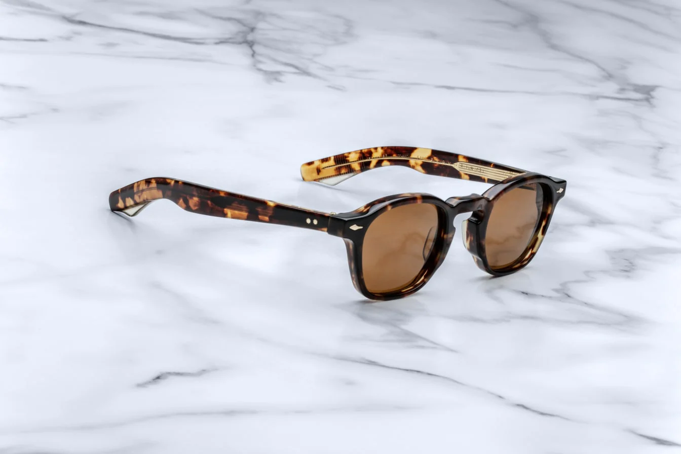 JACQUES MARIE MAGE ZEPHIRIN (47) 6B HAVANA 6 GOLDEN AMBER - Visionary  Optics | New York City | We focus on perfection.