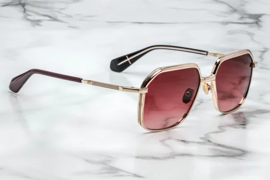 JACQUES MARIE MAGE UGO 40 GOLD CRESCENT GRADIENT - Visionary JACQUES MARIE MAGE UGO 40 GOLD CRESCENT GRADIENT - Visionary