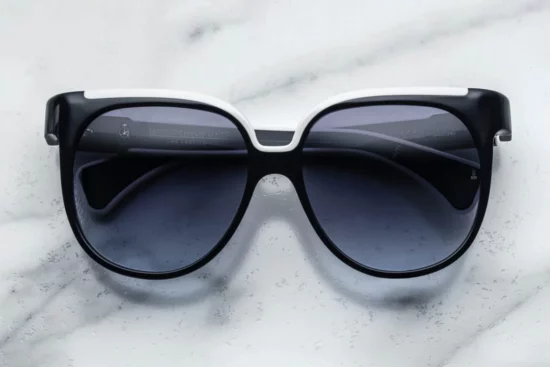 JACQUES MARIE MAGE CLEVELAND 9O NAVY OXFORD GRADIENT