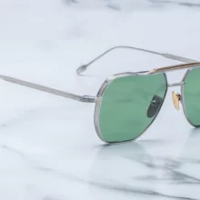 JMM BRION 41 SILVER SIDE JMM BRION 41 SILVER VINTAGE GREEN JACQUES MARIE MAGE 41 SILVER