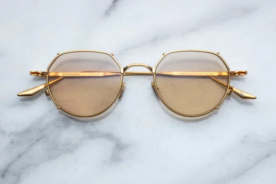 JACQUES MARIE MAGE HARTANA 12Q DORSET YELLOW - VISIONARY OPTICS