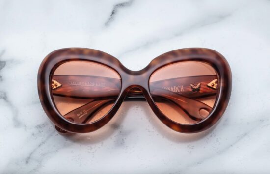 JACQUES MARIE MAGE MONARCH 13M TEDDY BROWN CORAL GRADIENT JMM MONARCH TEDDY BROWN