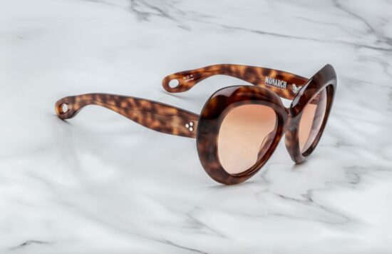 JACQUES MARIE MAGE MONARCH 13M TEDDY BROWN CORAL GRADIENT JMM MONARCH TEDDY BROWN