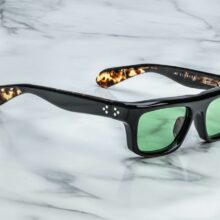 JACQUES MARIE MAGE CLEAVON 01 NOIR FRESH GREEN JMM CLEAVON 01 NOIR