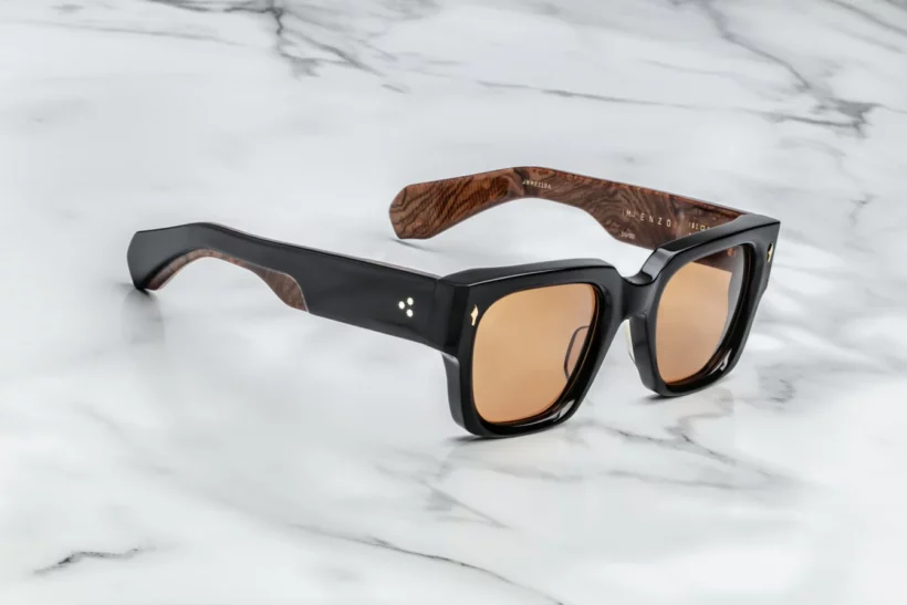 JACQUES MARIE MAGE ENZO 10A NOIR DARK ORANGE JMM ENZO 10A NOIR X