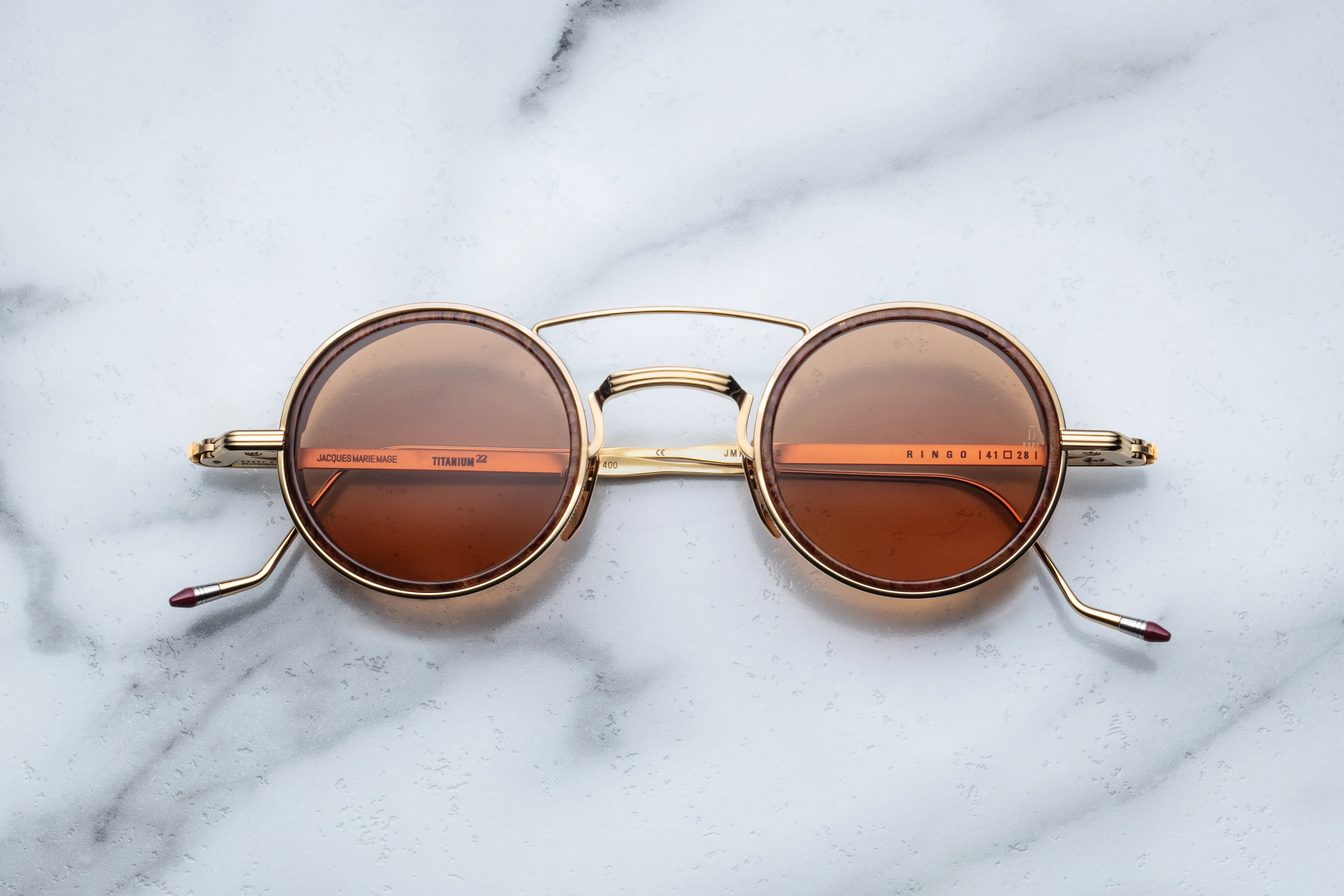 JACQUES MARIE MAGE RINGO 2 15S HECTOR DARK ORANGE JMM RINGO 2 HECTOR