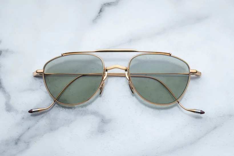 JACQUES MARIE MAGE FLYNN 40 GOLD LIGHT BOTTLE GREEN JMM FLYNN GOLD