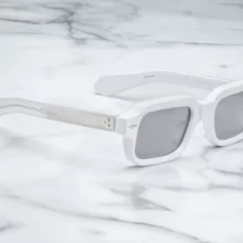 JACQUES MARIE MAGE SANDRO 4B WHITE CHROME JMM SANDRO WHITE CHROME