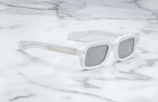 JACQUES MARIE MAGE SANDRO 4B WHITE CHROME JMM SANDRO WHITE CHROME