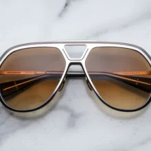 JACQUES MARIE MAGE LOCKHEED 17K AUTUMN BROWN TRI GRADIENT