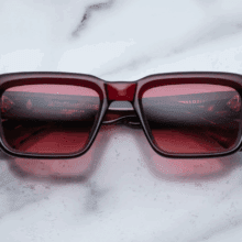 JACQUES MARIE MAGE WALKER 24 BURGUNDY ROSE GRADIENT JMM WALKER BURGUNDY