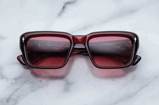 JACQUES MARIE MAGE WALKER 24 BURGUNDY ROSE GRADIENT JMM WALKER BURGUNDY