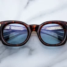 JACQUES MARIE MAGE ELMYR 5C ARGYLE POWDER BLUE