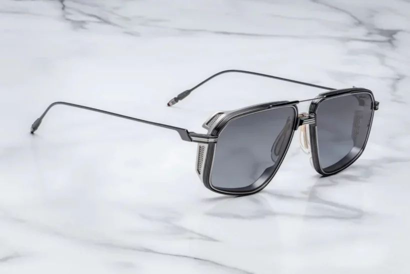 jacques-marie-mage-jagger-decade-sunglasses-side JACQUES MARIE MAGE JAGGER 10Y1 DECADE GREY GLASS JMM JAGGER 10Y1 DECADE